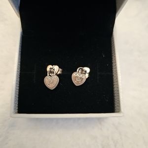 Pandora love locks purchased in Verona Italy never worn
